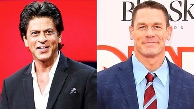 Shah Rukh Khan and John Cena interacted via X. Shah Rukh Khan and John Cena interacted via X.