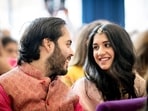 Anant Ambani and Radhika Merchant got engaged in a traditional ceremony in January 2023 at the family's residence Antilia in Mumbai.&nbsp;&nbsp;(ANI )