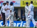 England's captain Ben Stokes, left greets India's Dhruv Jurel after India won the Test match in Ranchi England's captain Ben Stokes, left greets India's Dhruv Jurel after India won the Test match in Ranchi