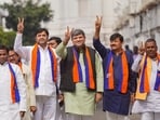 Elections for the 15 Rajya Sabha seats in Uttar Pradesh, Karnataka and Himachal Pradesh are being held today.&nbsp;(PTI)