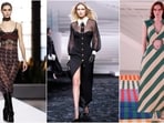 Models showcase the Fall-Winter 2024-25 collections of Gucci, Versace and Sunnei at Milan Fashion Week. 
