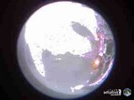 Image of the moon sent by US lunar lander. Image of the moon sent by US lunar lander.