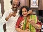 Rajinikanth and his wife Latha celebrate their 43rd wedding anniversary Rajinikanth and his wife Latha celebrate their 43rd wedding anniversary