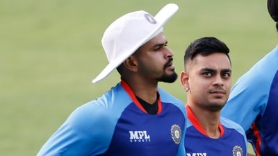 Indian cricket players Shreyas Iyer, Ishan Kishan (R) (ANI) Indian cricket players Shreyas Iyer, Ishan Kishan (R) (ANI)