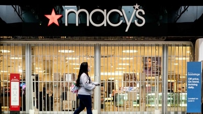The iconic but struggling US department store Macy's announced plans on February 27, 2024 to close almost a third of its eponymous locations by 2026 while building up its upscale Bloomingdale's and Bluemercury brands. (Photo by Stefani Reynolds / AFP) (AFP) The iconic but struggling US department store Macy's announced plans on February 27, 2024 to close almost a third of its eponymous locations by 2026 while building up its upscale Bloomingdale's and Bluemercury brands. (Photo by Stefani Reynolds / AFP) (AFP)