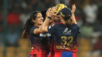 Player of the Match - Renuka Singh bagged two wickets and conceded 14 runs&nbsp;&nbsp; (WPL)