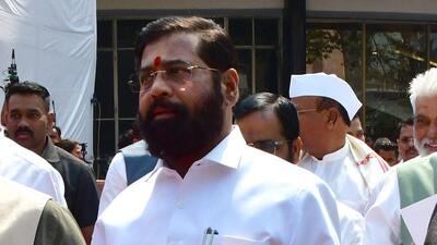 Maharshtra chief minister Eknath Shinde. (HT PHOTO) Maharshtra chief minister Eknath Shinde. (HT PHOTO)