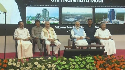 "India's success in the space sector is sowing the seeds of scientific temperament in the country's young generation," PM Modi said in his address at the Vikram Sarabhai Space Centre. (PTI) "India's success in the space sector is sowing the seeds of scientific temperament in the country's young generation," PM Modi said in his address at the Vikram Sarabhai Space Centre. (PTI)