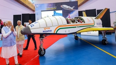 The astronauts are undergoing training for the country's maiden human space flight mission, Gaganyaan. (PTI) The astronauts are undergoing training for the country's maiden human space flight mission, Gaganyaan. (PTI)