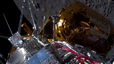 "Odysseus continues to communicate with flight controllers in Nova Control from the lunar surface," Intuitive Machines said Monday in an update on X.&nbsp; (via REUTERS)