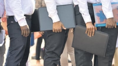 The Economic Survey report, which was tabled in the Assam Assembly, noted that the number of educated job seekers has increased at all levels of education in 2022 over 2021. (Sanchit Khanna/HT PHOTO) The Economic Survey report, which was tabled in the Assam Assembly, noted that the number of educated job seekers has increased at all levels of education in 2022 over 2021. (Sanchit Khanna/HT PHOTO)