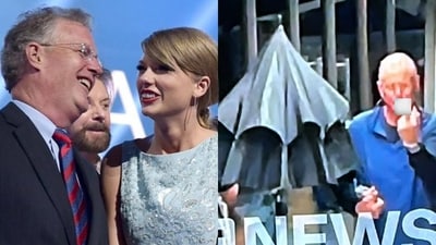 Taylor Swift's Dad Scott Accused of Assault in Sydney (Getty Images, X, Tiktok stills) Taylor Swift's Dad Scott Accused of Assault in Sydney (Getty Images, X, Tiktok stills)