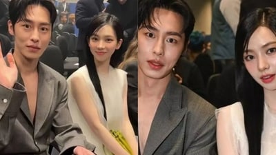 aespa’s Karina and actor Lee Jae Wook (X, Dispatch, pic credit- SM ent, C-JeS Studio) aespa’s Karina and actor Lee Jae Wook (X, Dispatch, pic credit- SM ent, C-JeS Studio)
