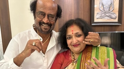 Rajinikanth and his wife Latha celebrate their 43rd wedding anniversary Rajinikanth and his wife Latha celebrate their 43rd wedding anniversary