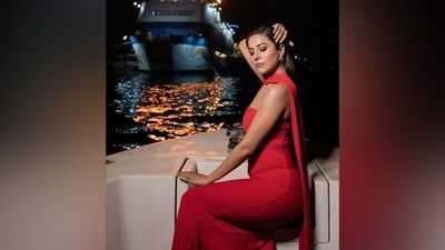 Fans loved Shehnaaz's pictures and populated the comments section with praise. Sushant Divgikr commented, "Ufffff! Gorgeous as usual." Karan Boolani joked, "Lifeguard on duty." A fan wrote, "I think red looks the most beautiful on you." Another wrote, "Hottie."&nbsp; (Instagram/@shehnaazgill)