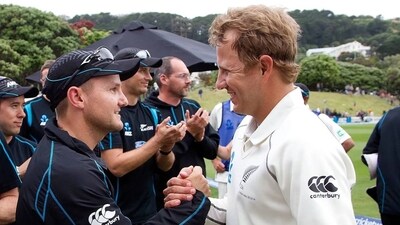 He had to wait to experience his first win with New Zealand. That came in his 11th Test, more than a year after he made his debut, against the West Indies in Wellington. Wagner took two wickets in the second innings of the match. (Getty Images) He had to wait to experience his first win with New Zealand. That came in his 11th Test, more than a year after he made his debut, against the West Indies in Wellington. Wagner took two wickets in the second innings of the match. (Getty Images)