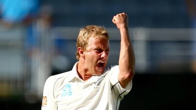 Wagner started becoming an integral part of the New Zealand Test team after 2013. He took four wickets in each of the opposition innings in Auckland in February 2014 as New Zealand beat India by 40 runs. (Getty Images) Wagner started becoming an integral part of the New Zealand Test team after 2013. He took four wickets in each of the opposition innings in Auckland in February 2014 as New Zealand beat India by 40 runs. (Getty Images)
