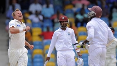 Wagner then played an important role in New Zealand's 53-run win over the West Indies in their third Test in June 2014. It confirmed New Zealand's first-ever series win over the West Indies. Wagner returned figures of 4/64 and 1/50 in the match. (Getty Images) Wagner then played an important role in New Zealand's 53-run win over the West Indies in their third Test in June 2014. It confirmed New Zealand's first-ever series win over the West Indies. Wagner returned figures of 4/64 and 1/50 in the match. (Getty Images)