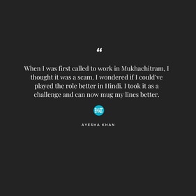 Ayesha Khan on overcoming language barriers to work in Tollywood Ayesha Khan on overcoming language barriers to work in Tollywood