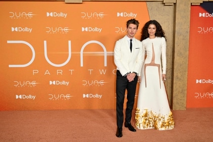 Austin Butler poses with Zendaya at the premiere of Dune: Part Two. (AFP) Austin Butler poses with Zendaya at the premiere of Dune: Part Two. (AFP)