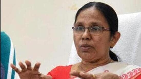 Former Kerala minister K K Shailaja. (File)