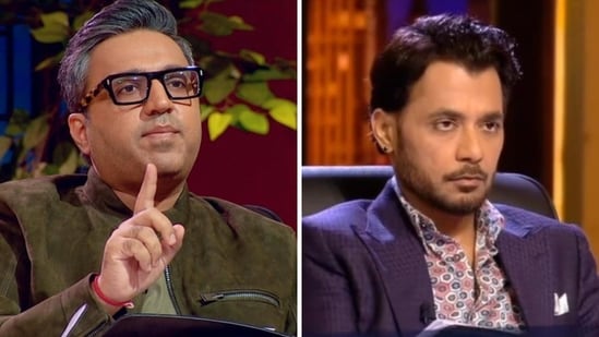 Ashneer Grover called Anupam Mittal an 'old man'.