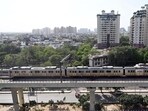 "A passenger was found on track, due to which services have been delayed," an official said, adding more details are awaited. (HT Photo/File) "A passenger was found on track, due to which services have been delayed," an official said, adding more details are awaited. (HT Photo/File)