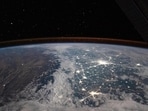 A picture of snow-covered Himalayas taken by a crew member aboard the ISS. A picture of snow-covered Himalayas taken by a crew member aboard the ISS.
