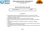 IGNOU has announced the results of IGNOU B.Ed entrance examinations 2024 on its official website ignou.ac.in.
