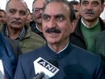 Himachal Pradesh chief minister Sukhvinder Singh Sukhu speaks to the media in Shimla on Wednesday. (ANI) Himachal Pradesh chief minister Sukhvinder Singh Sukhu speaks to the media in Shimla on Wednesday. (ANI)