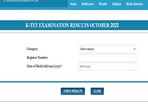 KTET October Result 2023: Kerala TET results out, link here KTET October Result 2023: Kerala TET results out, link here