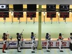 At the Karni Singh shooting range, a prestigious national tournament is flooded by young shooters trying to make their mark, firing alongside the likes of Olympic medallist Gagan Narang