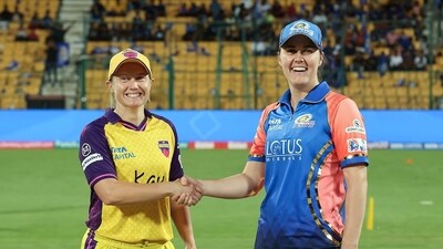 Nat Sciver-Brunt captained Mumbai Indians in the absence of Harmanpreet Kaur (WPL) Nat Sciver-Brunt captained Mumbai Indians in the absence of Harmanpreet Kaur (WPL)