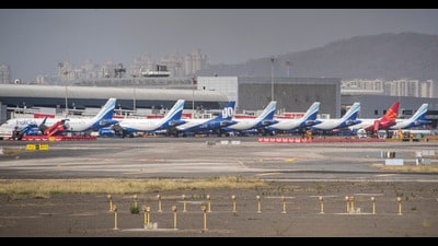An analysis conducted by AAI pointed to excessive slot allocation and poor slot adherence as a major contributor to the traffic congestion witnessed. (Satish Bate/HT Photo) An analysis conducted by AAI pointed to excessive slot allocation and poor slot adherence as a major contributor to the traffic congestion witnessed. (Satish Bate/HT Photo)