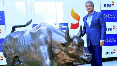 Anand Mahindra shared a post announcing that Mahindra Truck And Bus won the 14th Aegis Graham Bell Award. (HT File Photo) Anand Mahindra shared a post announcing that Mahindra Truck And Bus won the 14th Aegis Graham Bell Award. (HT File Photo)