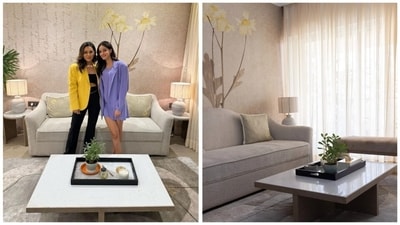 Ananya Panday's home is designed by none other than Gauri Khan, interior designer and close friend of Ananya's mother, Bhavana Pandey. “Having Gauri Khan design my house was very special. She's like family to me. I've grown up around her and she just got it. She just understood,” Ananya told Architectural Digest India. Ananya Panday's home is designed by none other than Gauri Khan, interior designer and close friend of Ananya's mother, Bhavana Pandey. “Having Gauri Khan design my house was very special. She's like family to me. I've grown up around her and she just got it. She just understood,” Ananya told Architectural Digest India.
