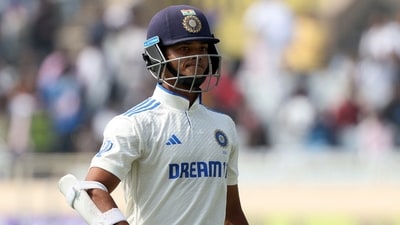 India's Yashasvi Jaiswal (REUTERS)