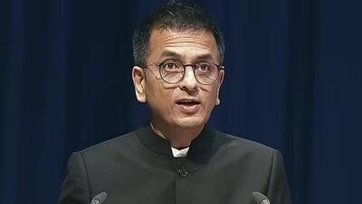 Chief Justice of India Dhananjaya Y Chandrachud. (File)