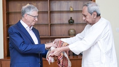 Microsoft co-founder Bill Gates met Odisha CM Naveen Patnaik in Bhubaneswar today. (ANI) Microsoft co-founder Bill Gates met Odisha CM Naveen Patnaik in Bhubaneswar today. (ANI)
