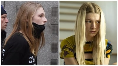 Hunter Schafer called for a ceasefire and advocated for peace in New York City. Hunter Schafer called for a ceasefire and advocated for peace in New York City.