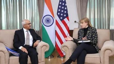 India-US senior officials’ homeland security dialogue was held in New Delhi on Wednesday (Twitter/@PIB_India) India-US senior officials’ homeland security dialogue was held in New Delhi on Wednesday (Twitter/@PIB_India)