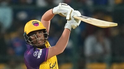 Kiran Navgire smashed 57 off 31 balls as UP Warriorz defeated Mumbai Indians by 7 wickets (PTI) Kiran Navgire smashed 57 off 31 balls as UP Warriorz defeated Mumbai Indians by 7 wickets (PTI)