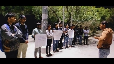 SFI, Babasaheb Bhimrao Ambedkar unit protesting against the killing in Lucknow on Wednesday (Sourced) SFI, Babasaheb Bhimrao Ambedkar unit protesting against the killing in Lucknow on Wednesday (Sourced)