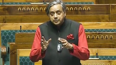 Shashi Tharoor commented on PM Modi's statement that BJP will secure two-digit Lok Sabha seats from Kerala. (PTI) Shashi Tharoor commented on PM Modi's statement that BJP will secure two-digit Lok Sabha seats from Kerala. (PTI)