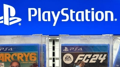 SAN FRANCISCO, CALIFORNIA - FEBRUARY 27: PlayStation games are displayed at the Best Buy store on February 27, 2024 in San Francisco, California. Sony announced plans to cut 900 jobs in its PlayStation unit. Justin Sullivan/Getty Images/AFP (Photo by JUSTIN SULLIVAN / GETTY IMAGES NORTH AMERICA / Getty Images via AFP) SAN FRANCISCO, CALIFORNIA - FEBRUARY 27: PlayStation games are displayed at the Best Buy store on February 27, 2024 in San Francisco, California. Sony announced plans to cut 900 jobs in its PlayStation unit. Justin Sullivan/Getty Images/AFP (Photo by JUSTIN SULLIVAN / GETTY IMAGES NORTH AMERICA / Getty Images via AFP)