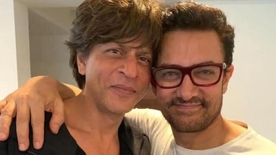 Shah Rukh Khan and Aamir Khan are two of the biggest actors in Bollywood. Aamir was asked about Shah Rukh in a recent interview. (File Photo)