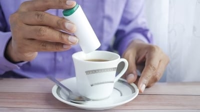 Artificial sweeteners: While artificial sweeteners like aspartame or sucralose are often used as sugar substitutes in diet products, research suggests that they may still impact blood sugar levels and insulin sensitivity. This could be due to the sweet taste triggering an insulin response in anticipation of incoming sugar. (Unsplash) Artificial sweeteners: While artificial sweeteners like aspartame or sucralose are often used as sugar substitutes in diet products, research suggests that they may still impact blood sugar levels and insulin sensitivity. This could be due to the sweet taste triggering an insulin response in anticipation of incoming sugar. (Unsplash)