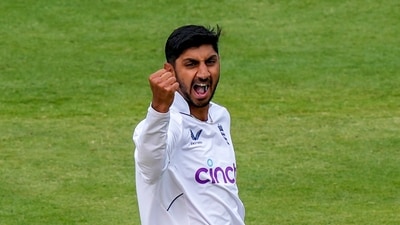 Shoaib Bashir debuted in the Vizag Test and then scalped a five-wicket-haul in the first innings of the 4th Test in Ranchi. (PTI) Shoaib Bashir debuted in the Vizag Test and then scalped a five-wicket-haul in the first innings of the 4th Test in Ranchi. (PTI)