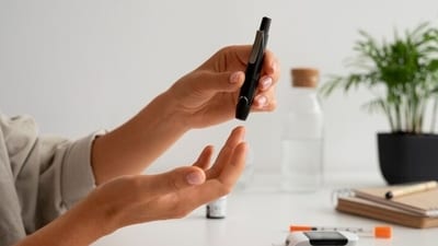 "Did you know? It's not just the sugary treats that can send your blood sugar soaring! Surprising factors like stress, lack of sleep, artificial sweeteners, inadequate fibre intake, and even aging can all play a role in spiking those glucose levels," says Nutritionist Bhakti Arora Kapoor. (Freepik) "Did you know? It's not just the sugary treats that can send your blood sugar soaring! Surprising factors like stress, lack of sleep, artificial sweeteners, inadequate fibre intake, and even aging can all play a role in spiking those glucose levels," says Nutritionist Bhakti Arora Kapoor. (Freepik)