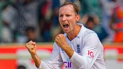 Left-arm spinner Tom Hartley troubled India by picking 11 wickets and scoring 159 runs (PTI) Left-arm spinner Tom Hartley troubled India by picking 11 wickets and scoring 159 runs (PTI)